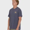 Glyph Wave Washed Premium-Baumwoll-T-Shirt mit kurzen Ärmeln