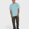 Glyph Wave Washed Premium-Baumwoll-T-Shirt mit kurzen Ärmeln