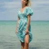 Go Coastal Midi-Kleid