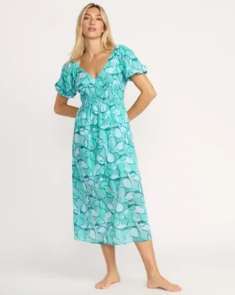 Go Coastal Midi-Kleid