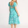 Go Coastal Midi-Kleid