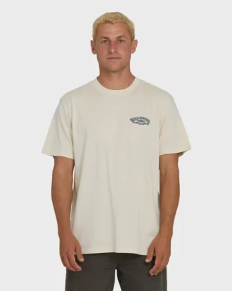 Heritage Arch Wave Washed Premium-Hemd mit kurzen Ärmeln