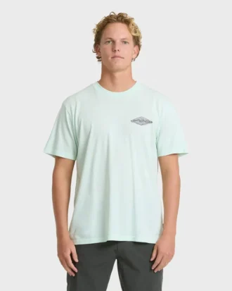 Heritage Arch Wave Washed Premium-Hemd mit kurzen Ärmeln