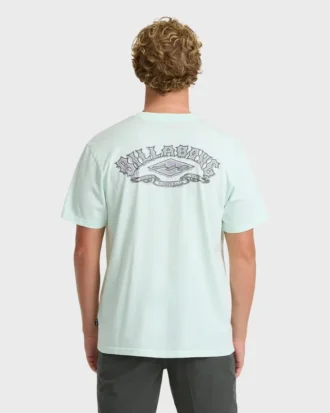 Heritage Arch Wave Washed Premium-Hemd mit kurzen Ärmeln