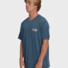 Heritage Arch Wave Washed Premium-Hemd mit kurzen Ärmeln