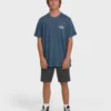 Heritage Arch Wave Washed Premium-Hemd mit kurzen Ärmeln