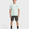 Heritage Arch Wave Washed Premium-Hemd mit kurzen Ärmeln