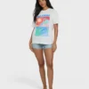 Highs and Lows Kurzarm-Strick-T-Shirt