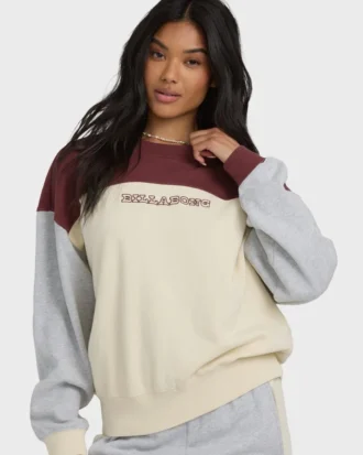 Holen Sie sich das Kendal Sweatshirt mit Rundhalsausschnitt