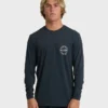 Hollow Loose Fit Langarm-Surf-T-Shirt