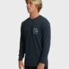 Hollow Loose Fit Langarm-Surf-T-Shirt