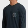 Hollow Loose Fit Langarm-Surf-T-Shirt