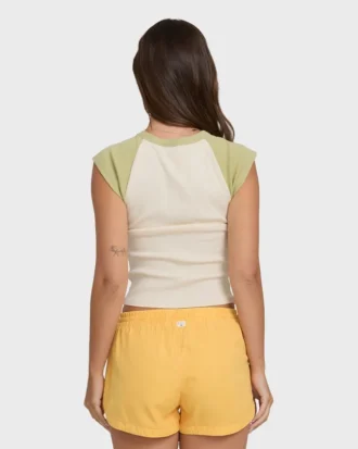 Horizon Raglan-Shorts mit kurzen Ärmeln