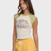 Horizon Raglan-Shorts mit kurzen Ärmeln