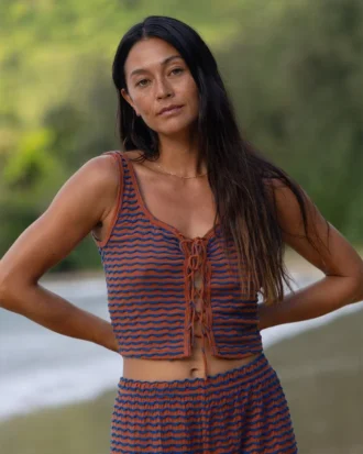 Hot Tides Strick-Tanktop