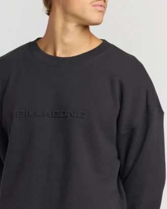 Ikonisches Sweatshirt mit Rundhalsausschnitt und Prägung