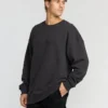 Ikonisches Sweatshirt mit Rundhalsausschnitt und Prägung
