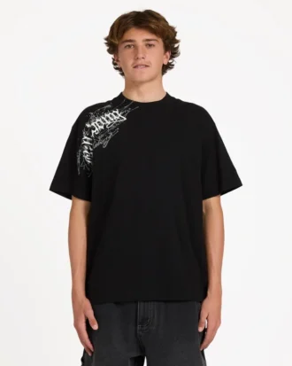 Immortal Blast Kurzarm-Strick-T-Shirt