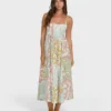 Island Life Midi-Kleid