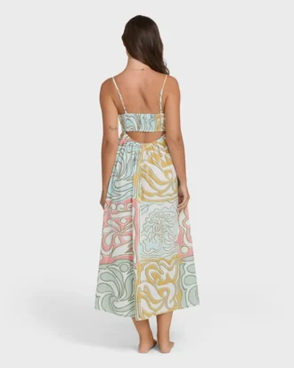 Island Life Midi-Kleid