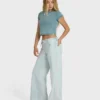 Jade Saltwashed Hose mit elastischem Bund Jade Saltwashed Hose mit elastischem Bund