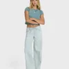 Jade Saltwashed Hose mit elastischem Bund Jade Saltwashed Hose mit elastischem Bund