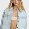 Jade Saltwashed Langarm-Webtop Jade Saltwashed Langarm-Webtop