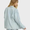 Jade Saltwashed Langarm-Webtop Jade Saltwashed Langarm-Webtop