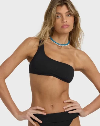 Laura Twisted Sun Ein-Schulter-Tank-Bikinioberteil