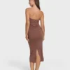 Lily Midi-Strickkleid