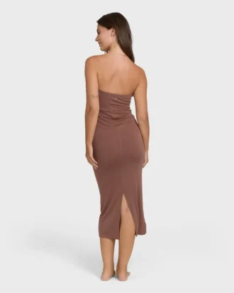 Lily Midi-Strickkleid