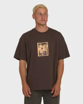 Link Og Kurzarm-Strick-T-Shirt