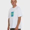 Link Og Kurzarm-Strick-T-Shirt