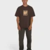 Link Og Kurzarm-Strick-T-Shirt