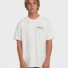 Loner Wave Washed Premium Kurzarm-Strick-Shorts-T-Shirt