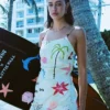 Lottie Hall Gewebtes Kleid