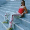 Lottie Hall Hose mit gewebtem, elastischem Bund Lottie Hall Hose mit gewebtem, elastischem Bund