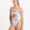 Lottie Hall Sommer-Bandeau-Badeanzug
