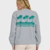 Mein Lieblings-Strand-Sweatshirt mit Rundhalsausschnitt