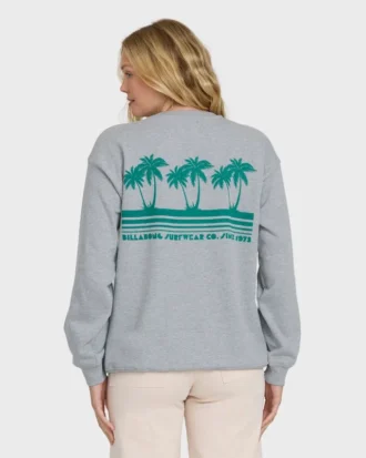 Mein Lieblings-Strand-Sweatshirt mit Rundhalsausschnitt