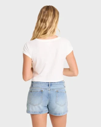 Micro Moment Denim-Hosenrock