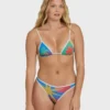 Midnight Tropics Mini Slide Triangle Bikini-Oberteil