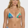 Midnight Tropics Mini Slide Triangle Bikini-Oberteil