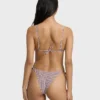 Mini Wave Check Low Tide Knappe Bikinihose