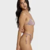 Mini Wave Check Low Tide Knappe Bikinihose