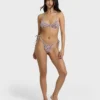 Mini Wave Check Low Tide Knappe Bikinihose