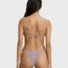 Mini Wave Check Teagan Bralette Bikini-Oberteil