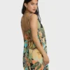 Minikleid mit Beach-Song-Print