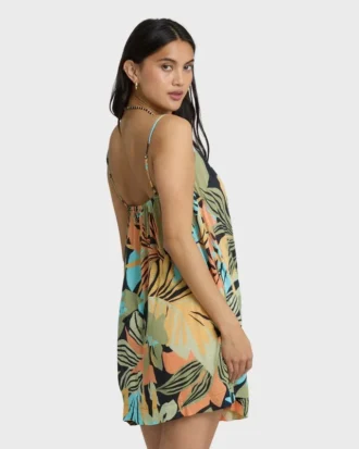 Minikleid mit Beach-Song-Print