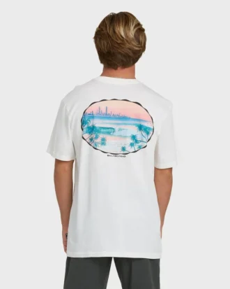 Nanda Ormond Burleigh Heads Premium-Kurzarm-Shorts aus Baumwolle